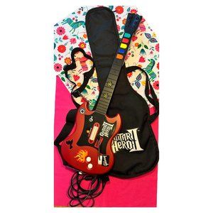 Guitar Hero II Red Octane Gibson SG Wired Controller Guitar with Gig Bag